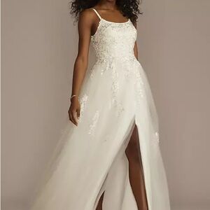 DB Studio Wedding Dress Plus Size Brand New Never Worn Size 22W